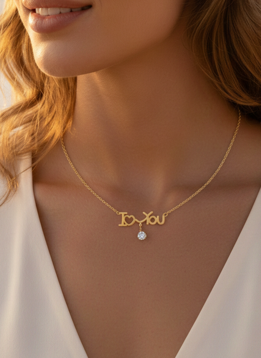 Love Note Chain Pendant