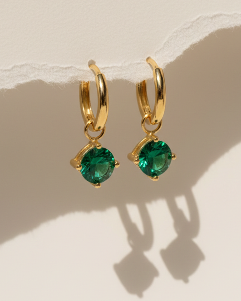 EMERALD IVY HOOP