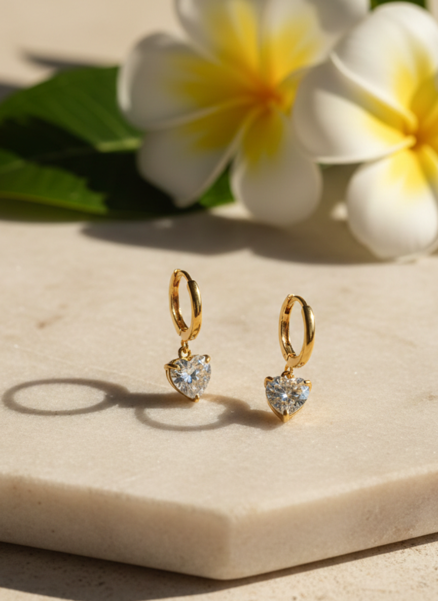 SWEETHEART DROP EARRINGS