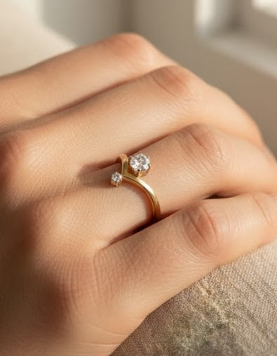 SERENE RING with 316L PVD Coated