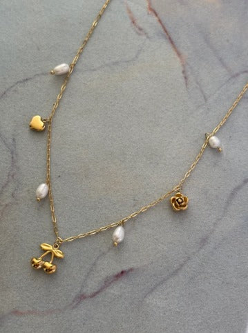 Cherry Charm Necklace