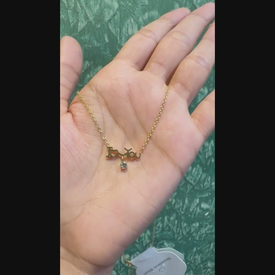 Love Note Chain Pendant